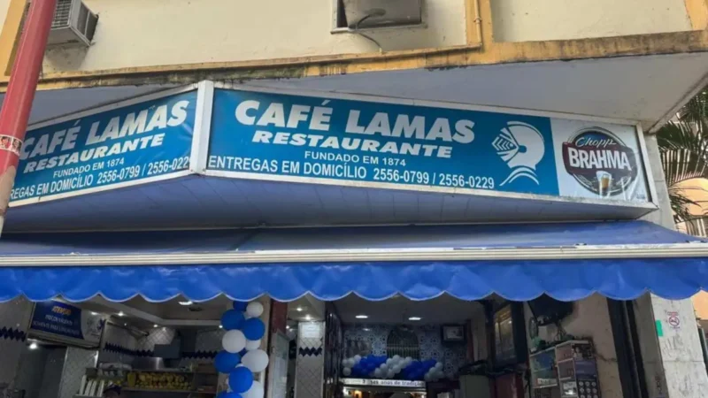 Incêndio atinge restaurante Lamas, o mais antigo em atividade no Rio