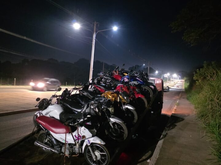 Guarda Municipal recolhe 13 motocicletas em Operação Descarga Livre em VG
