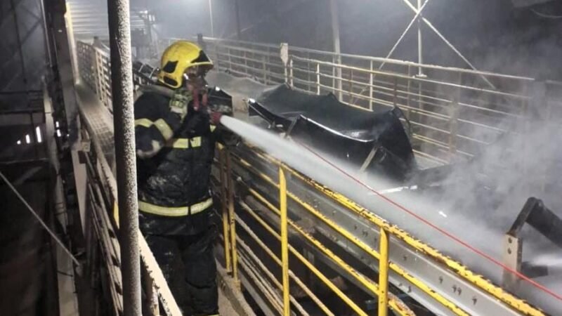 Incêndio atinge usina de etanol em Mato Grosso e destrói setor de emergência; confira vídeo
