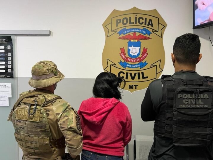 Mulher investigada por homicídio ocorrido em Mato Grosso do Sul é presa pela Polícia Civil em MT