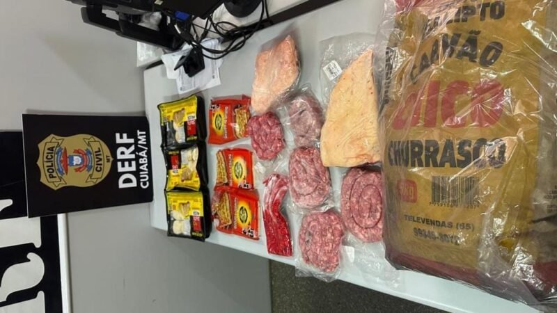 Mulheres são presas em apartamento por receptação de produtos roubados de casa de carnes