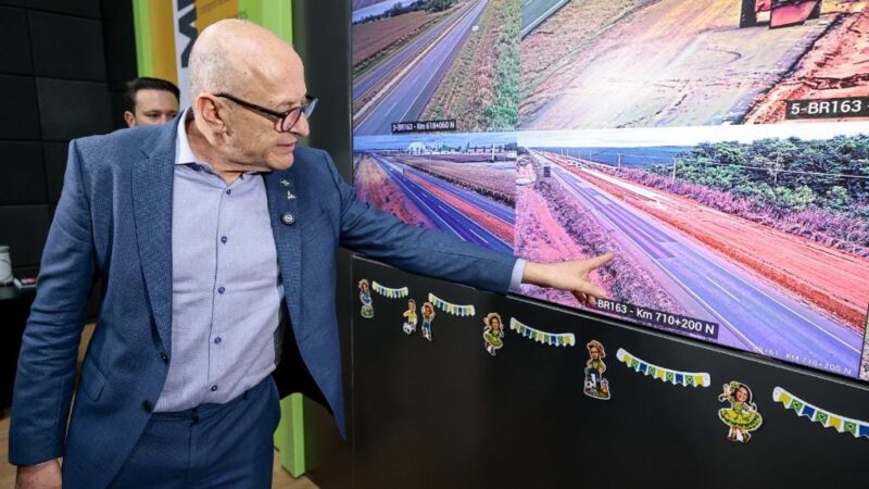 Governo e Nova Rota confirmam que entregam duplicação da rodovia BR-163 ainda este ano