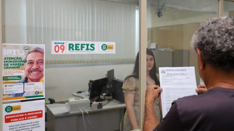 Várzea Grande mantém atendimento para IPTU, Alvará e Refis com descontos de até 80%
