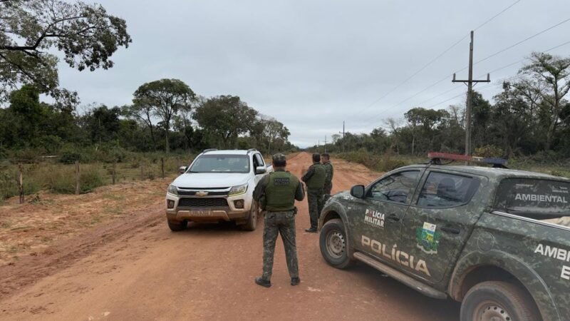 PM Ambiental apreende tarrafas usadas em pesca predatória em Barão de Melgaço