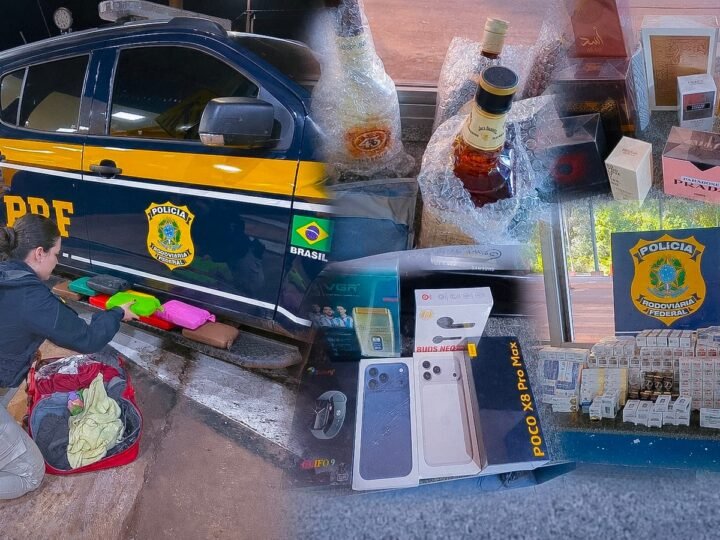 PRF apreende supermaconha, medicamentos e produtos importados Cáceres e Cuiabá