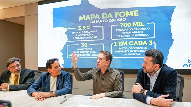 Tribunal de Contas lidera mobilização para combater a fome em Mato Grosso