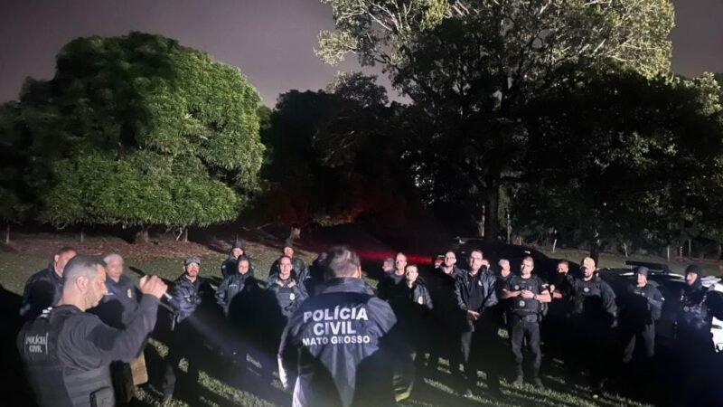 PC prende 14 faccionados por tráfico de drogas em cidade turística de Mato Grosso