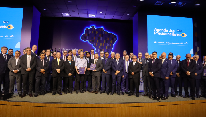 Presidente da Fecomércio-MT acompanha apresentação de propostas de presidenciáve