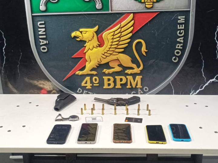 Golpista é preso em VG com revólver e munições após aplicar fraudes pela internet