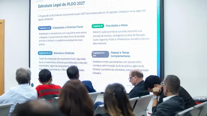 Assembleia inicia debate da LDO com previsão de orçamento de R$ 42,1 bilhões e RGA de 4,2%