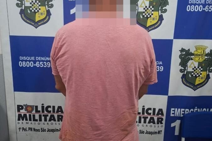 Foragido por estupro de vulnerável é preso durante abordagem da PM