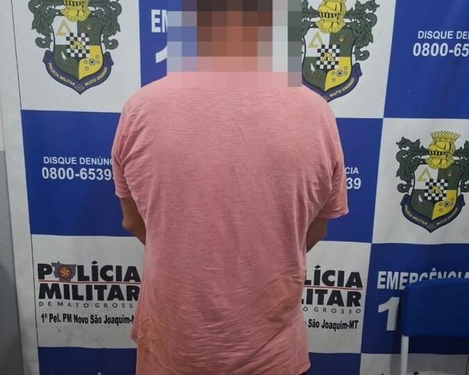 Foragido por estupro de vulnerável é preso durante abordagem da PM