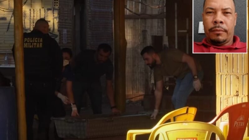Dupla invade bar, executa homem a tiros e foge de motocicleta em cidade de MT