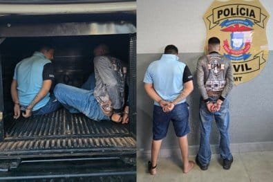Três são presos pela PC por roubo à residência comandado por videochamada