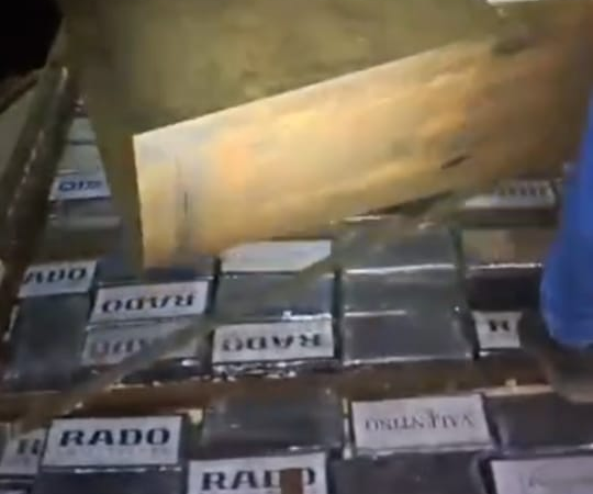 Gefron de MT atua com a PF na apreensão de 1,5 tonelada de cocaína avaliada em R$ 38 milhões