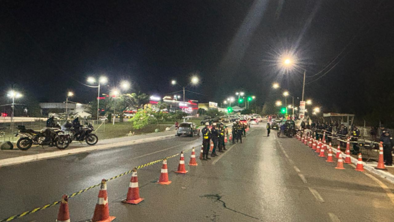 Blitz flagra três condutores bêbados e apreende 44 motos em Várzea Grande
