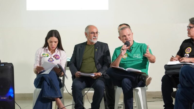 Wellington recebe apoio de servidores públicos e assume compromisso com RGA integral