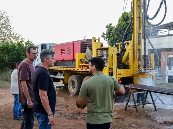DAE-VG reativa mais três poços para mais de 1,5 milhão de litros de água por dia