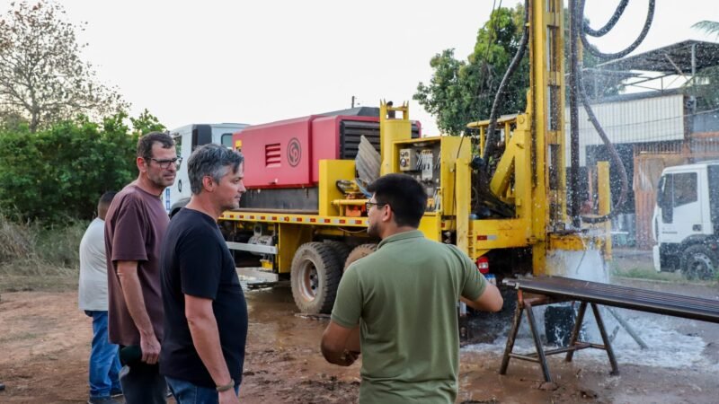 DAE-VG reativa mais três poços para mais de 1,5 milhão de litros de água por dia