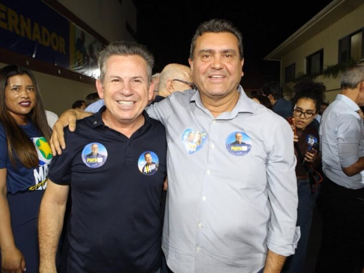 Prefeitos do PL e MDB declaram apoio a Mauro Mendes na eleição: “palavra não volta atrás”