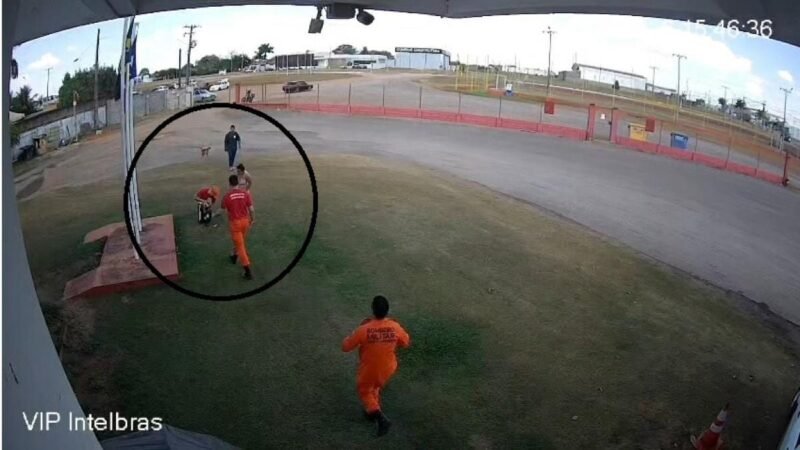 Bebê de 8 meses se engasga e é levada pela mãe em busca de socorro até os bombeiros; vídeo