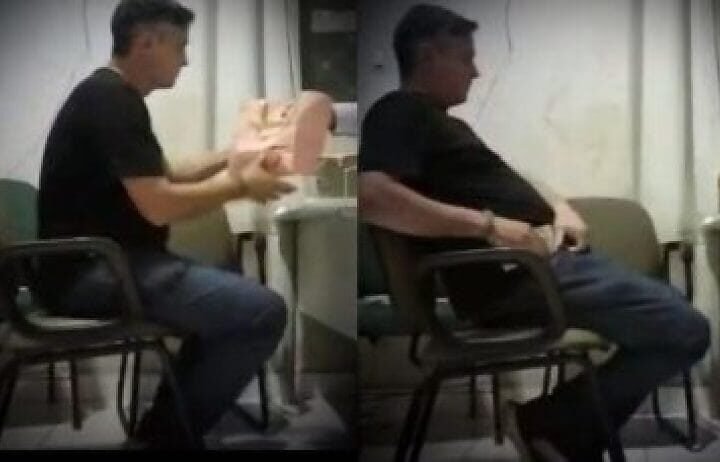 Vídeo mostra presidente do DAE de Várzea Grande recebendo maços de dinheiro em espécie; assista