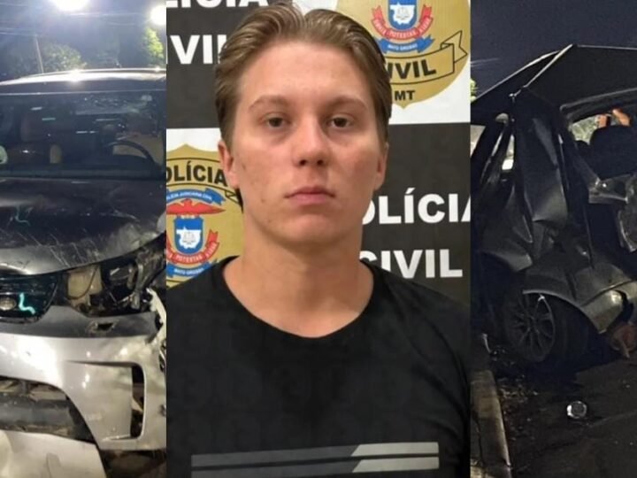 Vídeos flagram motorista bebendo antes de causar acidente que matou menino de 4 anos em MT