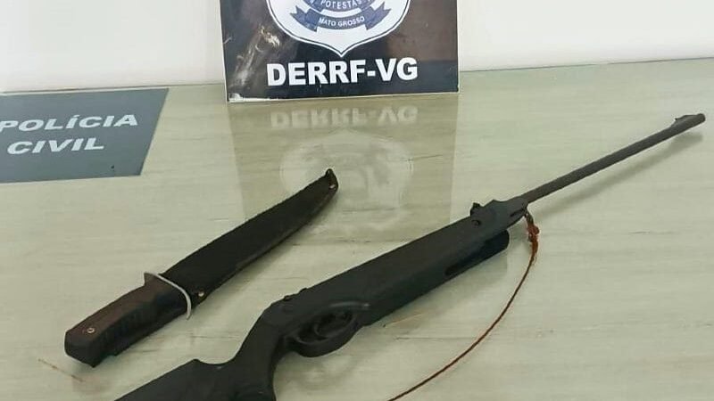 Suspeito de furtar energia ameaça atirar em equipe e incendiar viatura, e acaba preso em VG