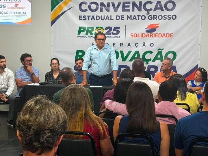 PRD e Solidariedade lançam chapa à Câmara Federal em Mato Grosso; veja lista