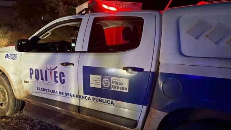 Motociclista morre e mulher fica ferida em grave acidente no trevo de Glória D’Oeste