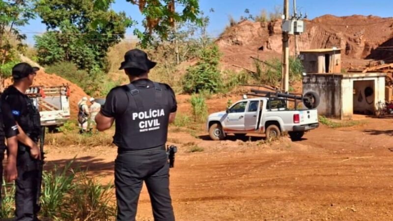 Operação flagra mineradora furtando energia e filho do proprietário é preso pela PC