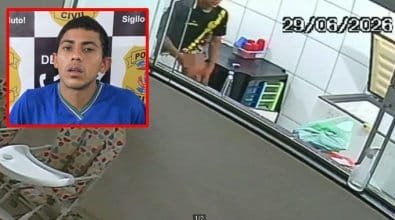 Criminoso que furtou escola infantil e se masturbou durante invasão é preso em Cuiabá; vídeo