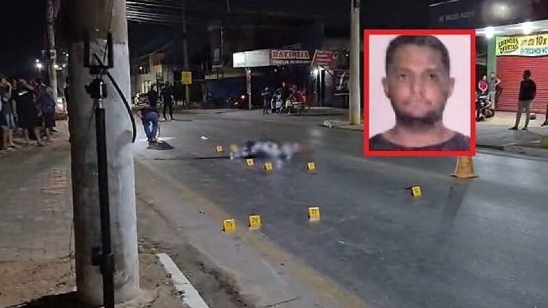 Batida frontal entre motocicletas deixa um condutor morto e outro ferido em avenida de Cuiabá