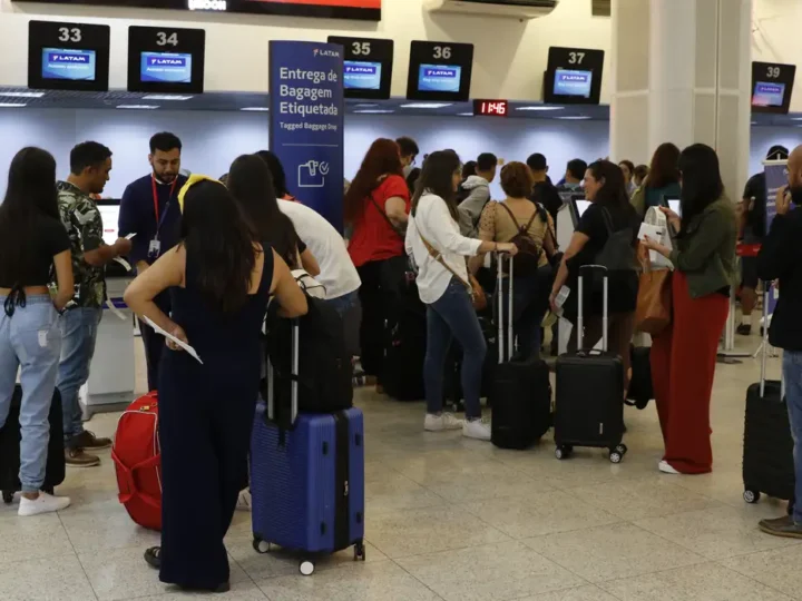 Santos Dumont opera normalmente, após 13 voos cancelados nesta sexta