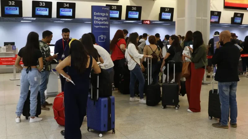 Santos Dumont opera normalmente, após 13 voos cancelados nesta sexta