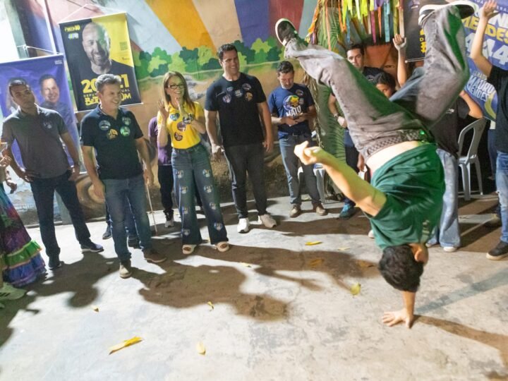 Mauro Mendes recebe apoio de artistas e destaca investimentos que chegaram “na ponta”