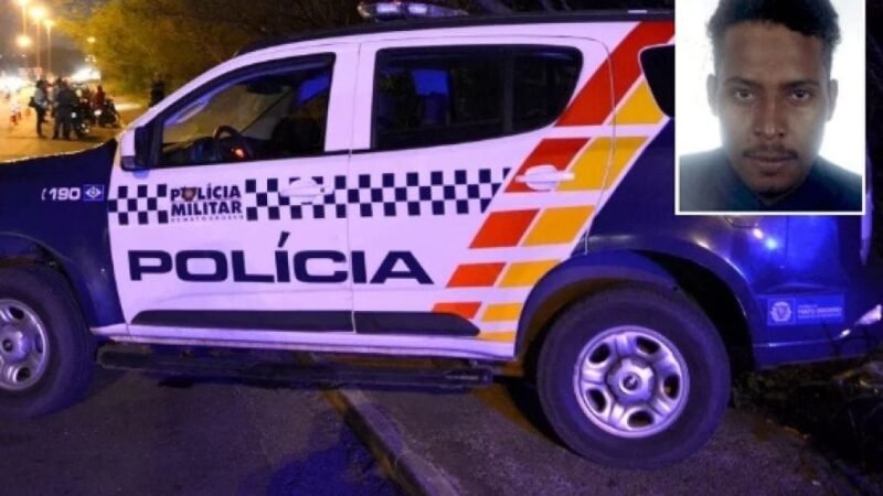 Após matar mulher, atirar nos filhos e fugir em trator, homem morre em confronto com a PM