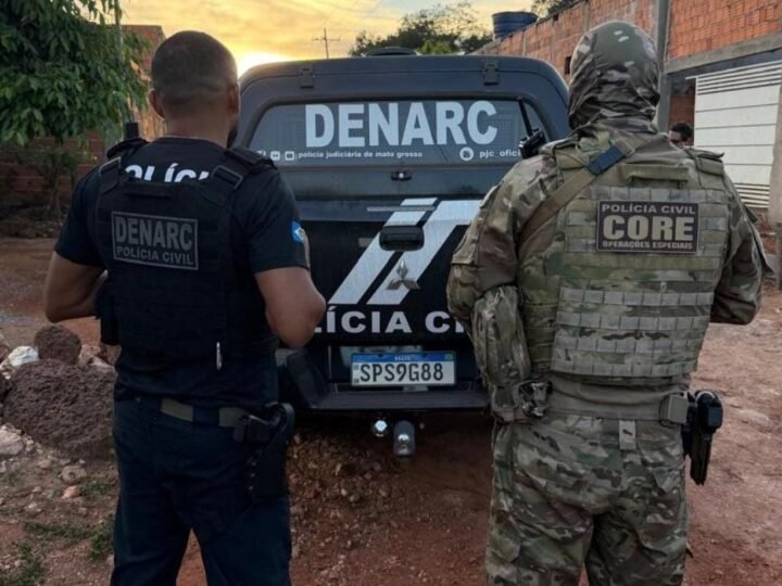 Polícia prende integrantes de facção por tráfico de cocaína, maconha e loló em Cuiabá
