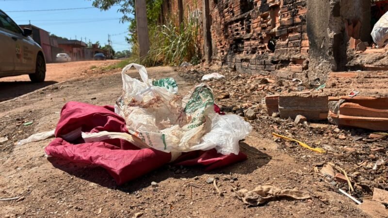 Catador de latinhas encontra recém-nascida morta em terreno baldio em Cuiabá