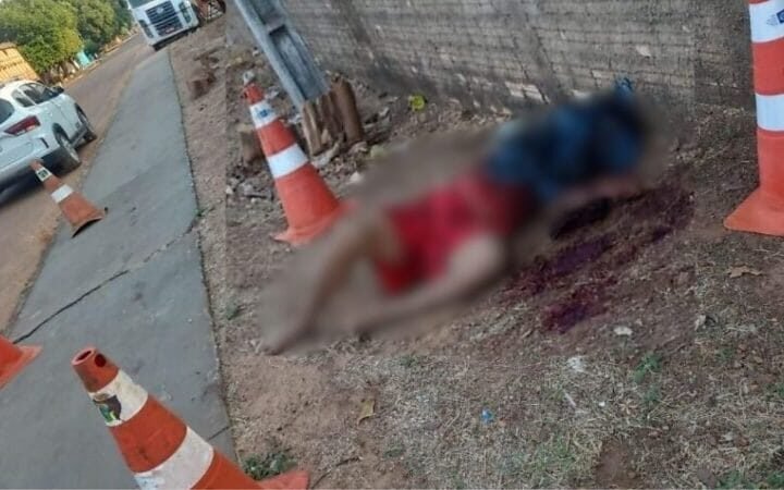 Homem é encontrado morto com garganta cortada ao lado de unidade da PM em MT