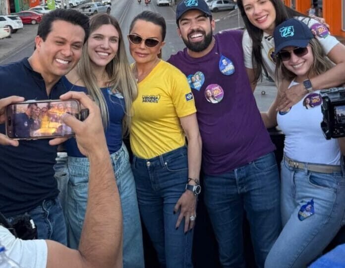Janaína Riva minimiza foto ao lado de Virgínia Mendes e afasta rumores de aliança