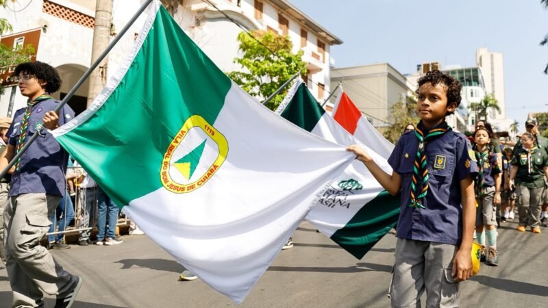 Cuiabá celebra 204 anos da Independência do Brasil com desfile noturno nesta segunda