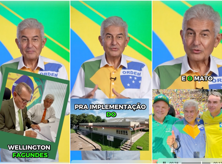 Astronauta Marcos Pontes pede voto para WF: “MT precisa de governador à altura”