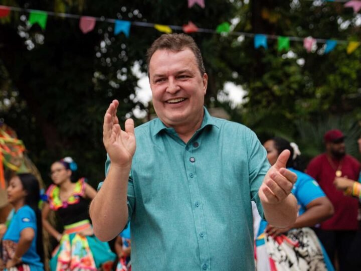 Max é homenageado por grupos de siriri e reforça compromisso com a cultura de Mato Grosso