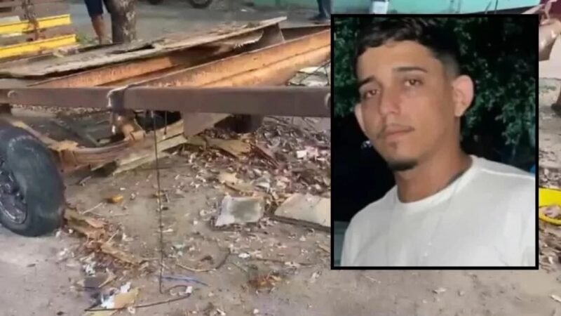 Jovem de 23 anos morre após bater motocicleta em carretinha estacionada