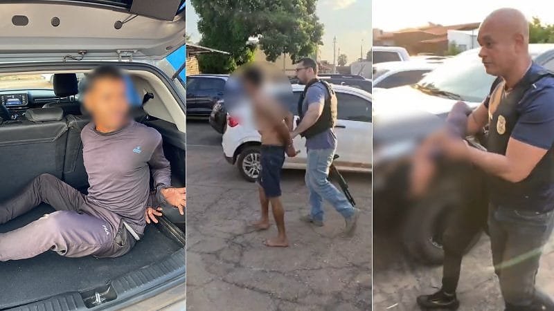 Vídeo mostra momento em que criminoso preso pela PC atira em mulher durante assalto em VG