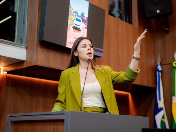 Michelly defende porte de arma para mulheres com medida protetiva: ‘Direito de escolher se defender’