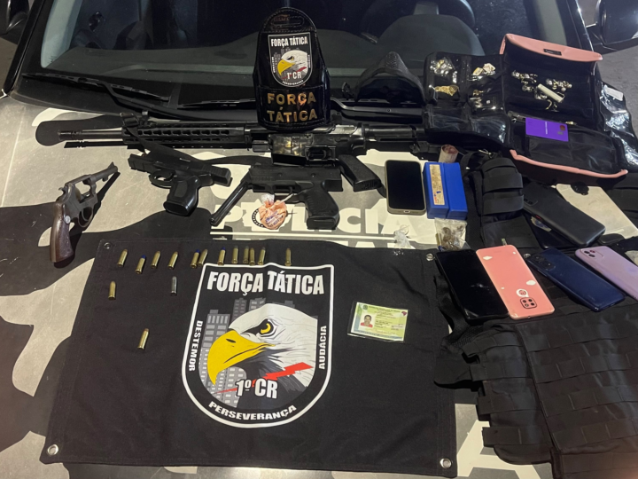 Quatro bandidos são presos em VG após roubo a mineradora em Nossa Senhora do Livramento