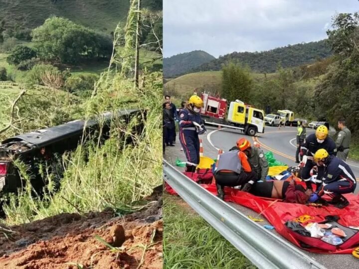 Cinco pessoas morrem em acidente com ônibus no interior de SP