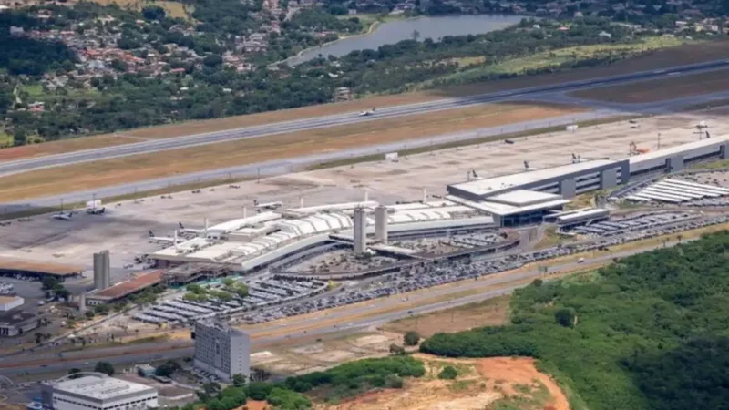 Aeroporto de Confins volta à normalidade depois de suspender operações